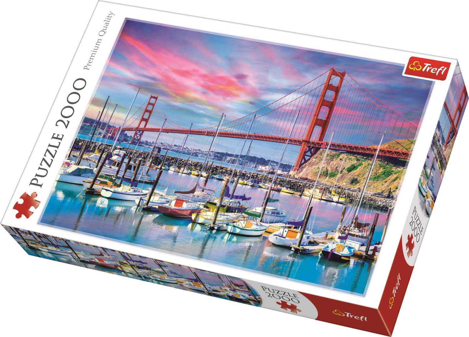 Trefl Puzzle 27097 Golden Gate 2000 Parça Puzzle