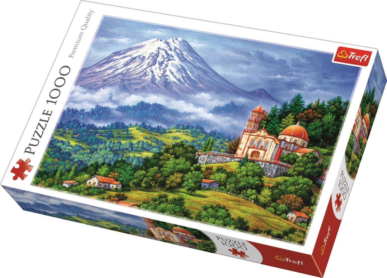 Trefl Puzzle 10431 Landscape With The Volcano, Chili 1000 Parça Puzzle