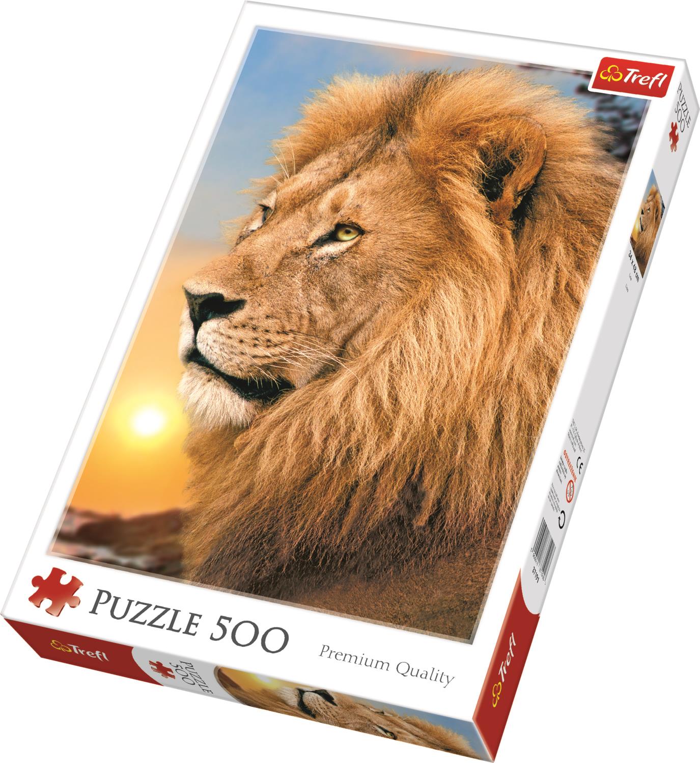 Trefl Puzzle 37191 Lion 500 Parça Puzzle