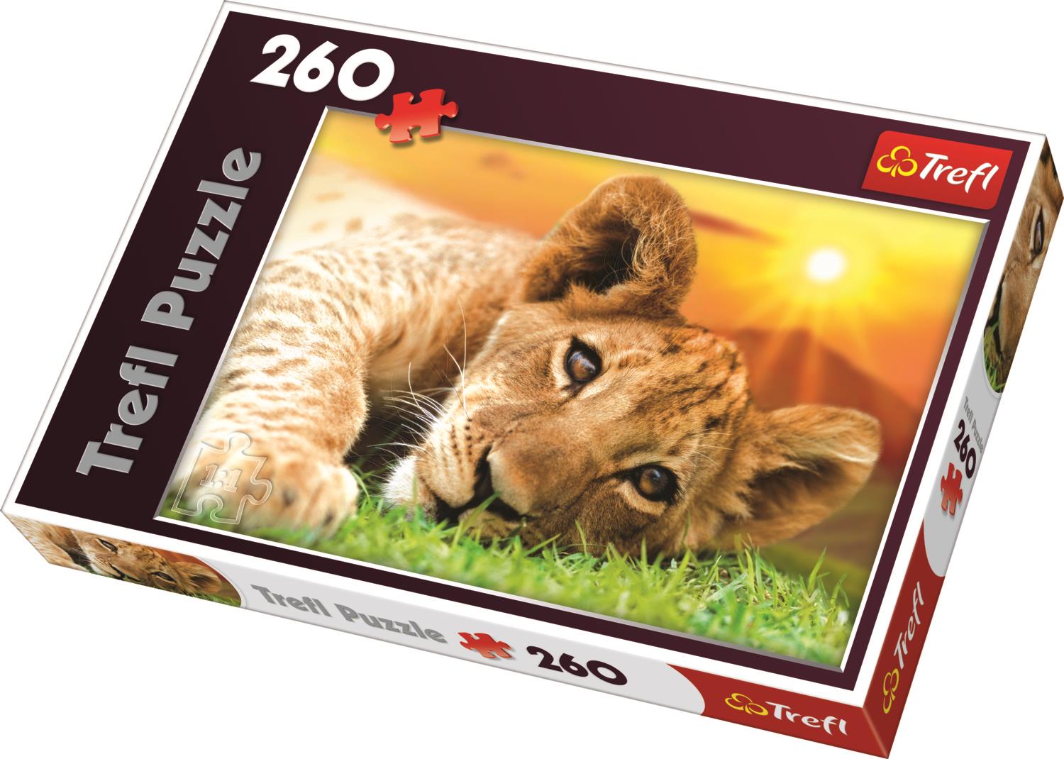 Trefl Çocuk Puzzle 13163 Lion Cub, Disney 260 Parça Puzzle