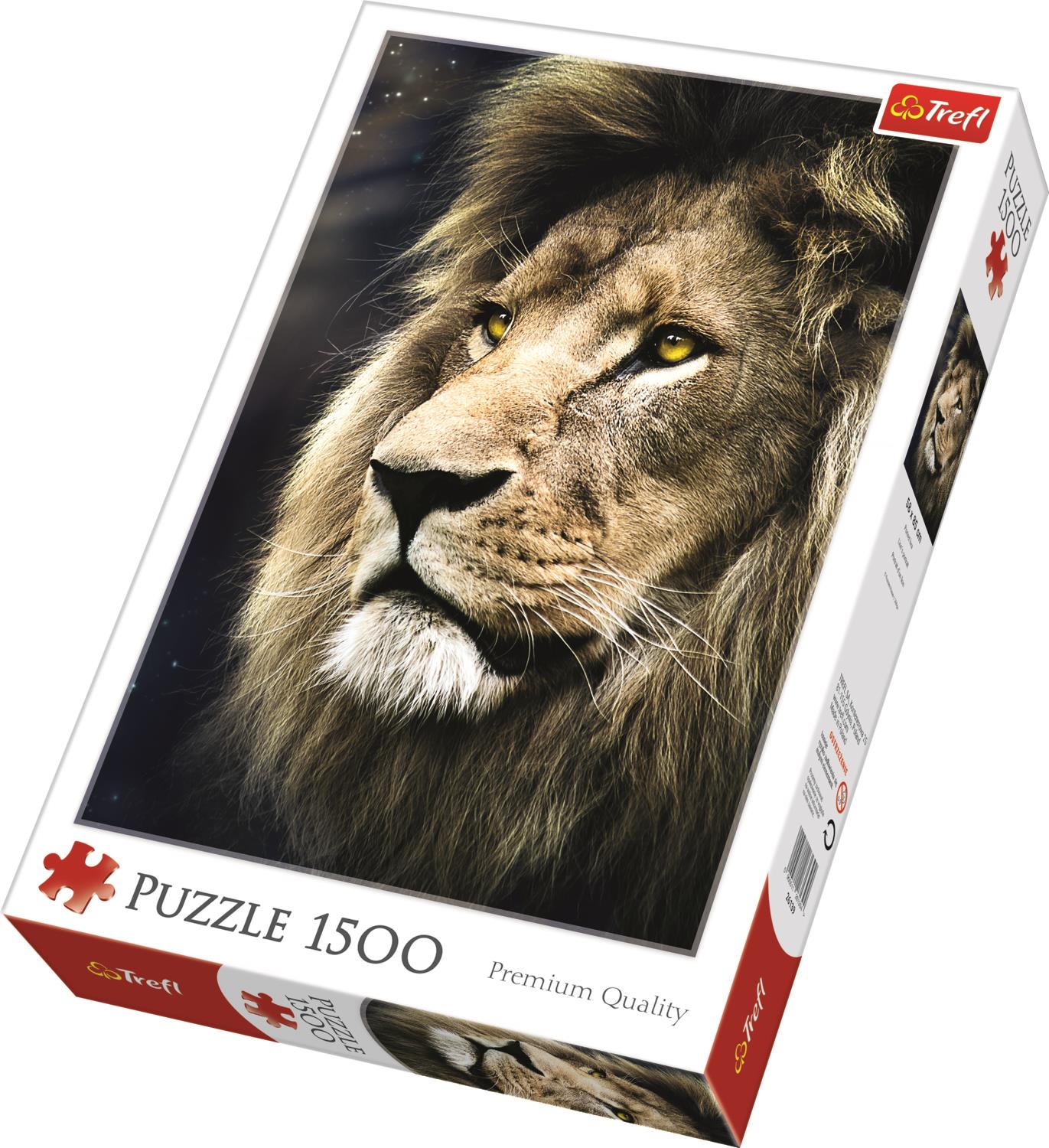 Trefl Puzzle 26139 Lions Portrait 1500 Parça Puzzle