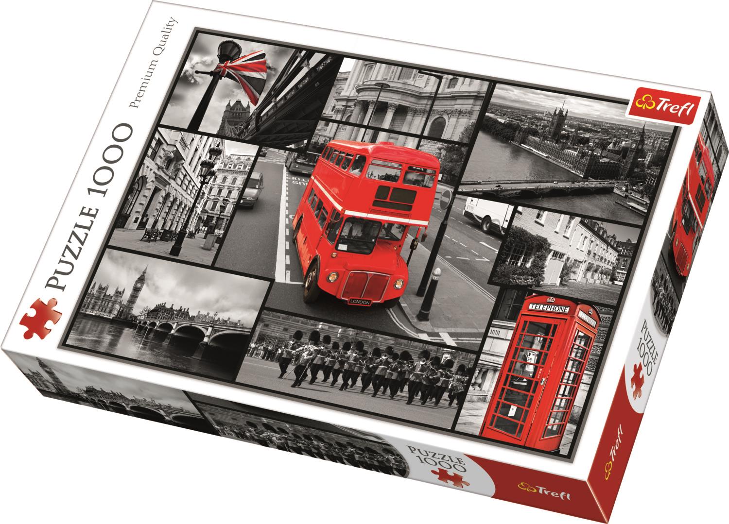 Trefl Puzzle 10278 London Collage 1000 Parça Puzzle