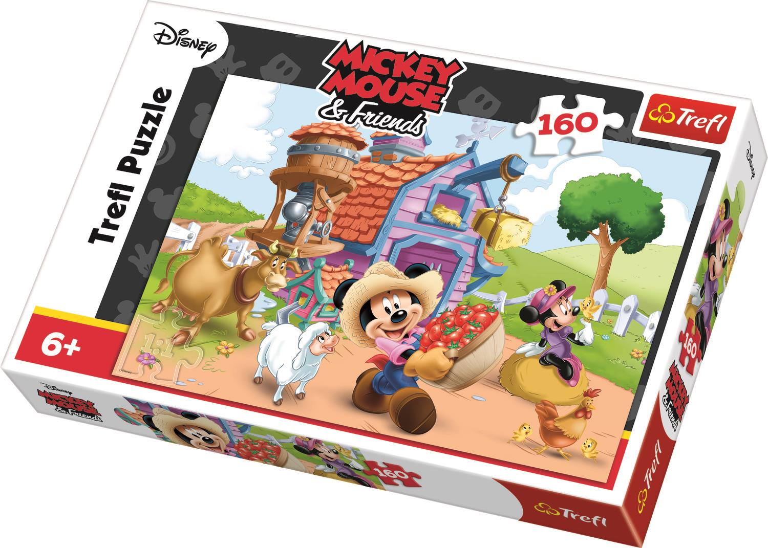 Trefl Çocuk Puzzle 15337 Mickey The Farmer, Disney 160 Parça Puzzle