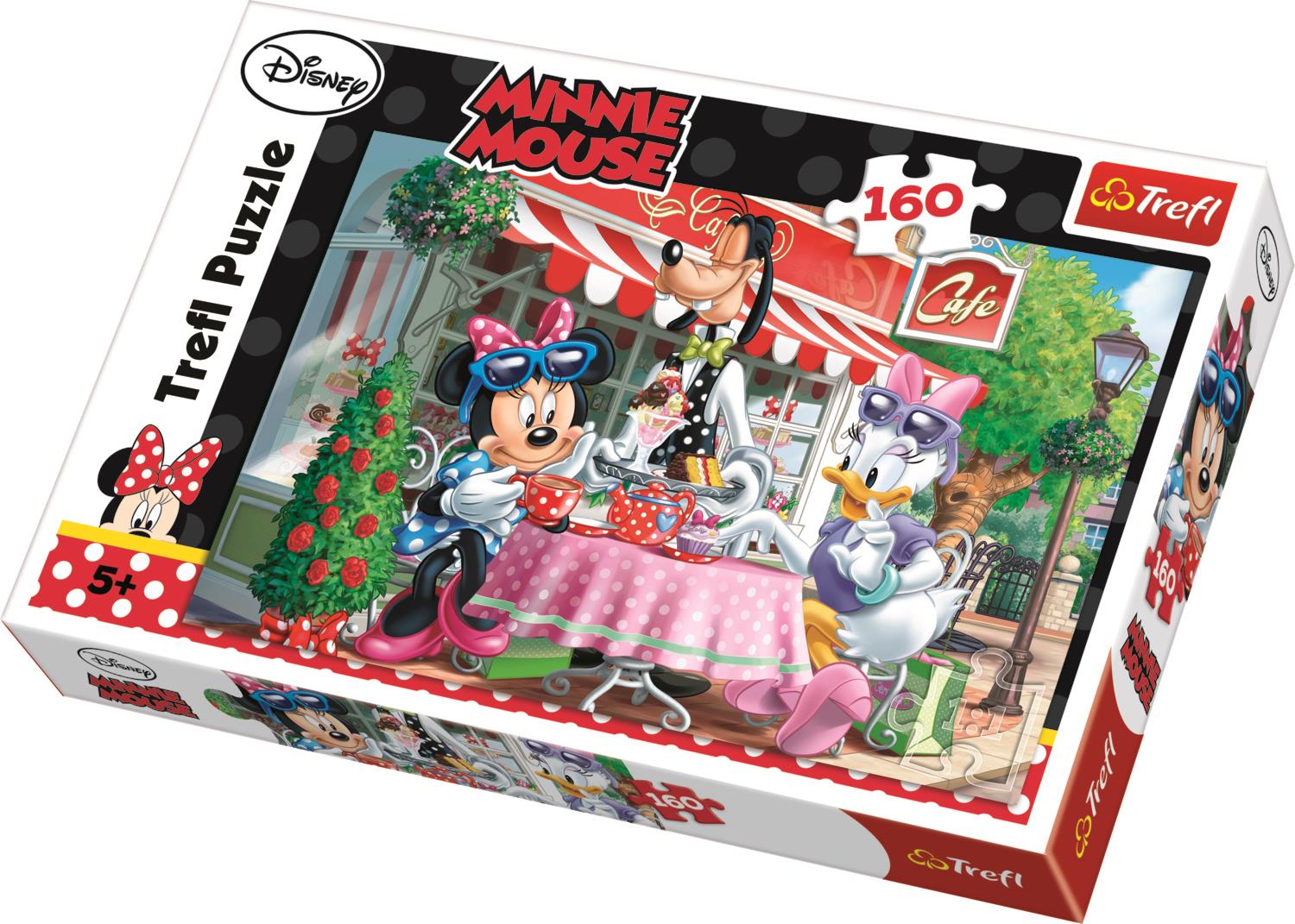 Trefl Çocuk Puzzle 15298 Minnie In A Cafe, Disney 160 Parça Puzzle