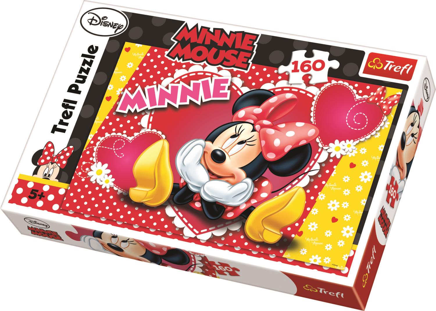 Trefl Çocuk Puzzle 15220 Minnie Mouse Thinking Minnie, Disney 160 Parça Puzzle