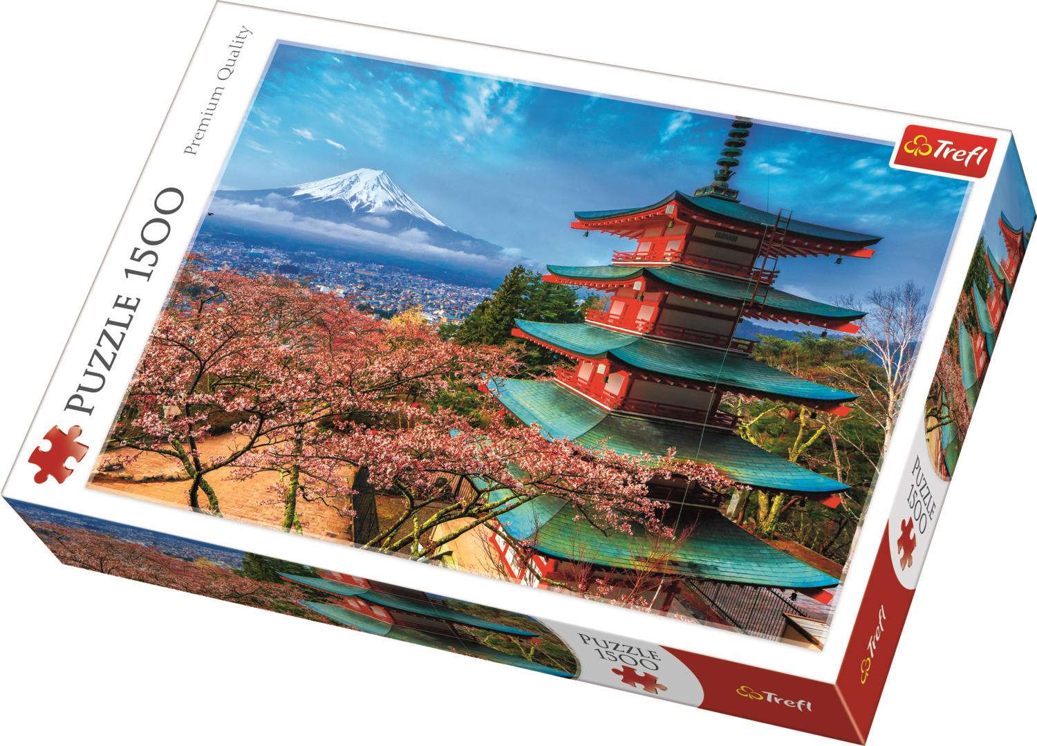 Trefl Puzzle 26132 Mount Fuji, Japan 1500 Parça Puzzle