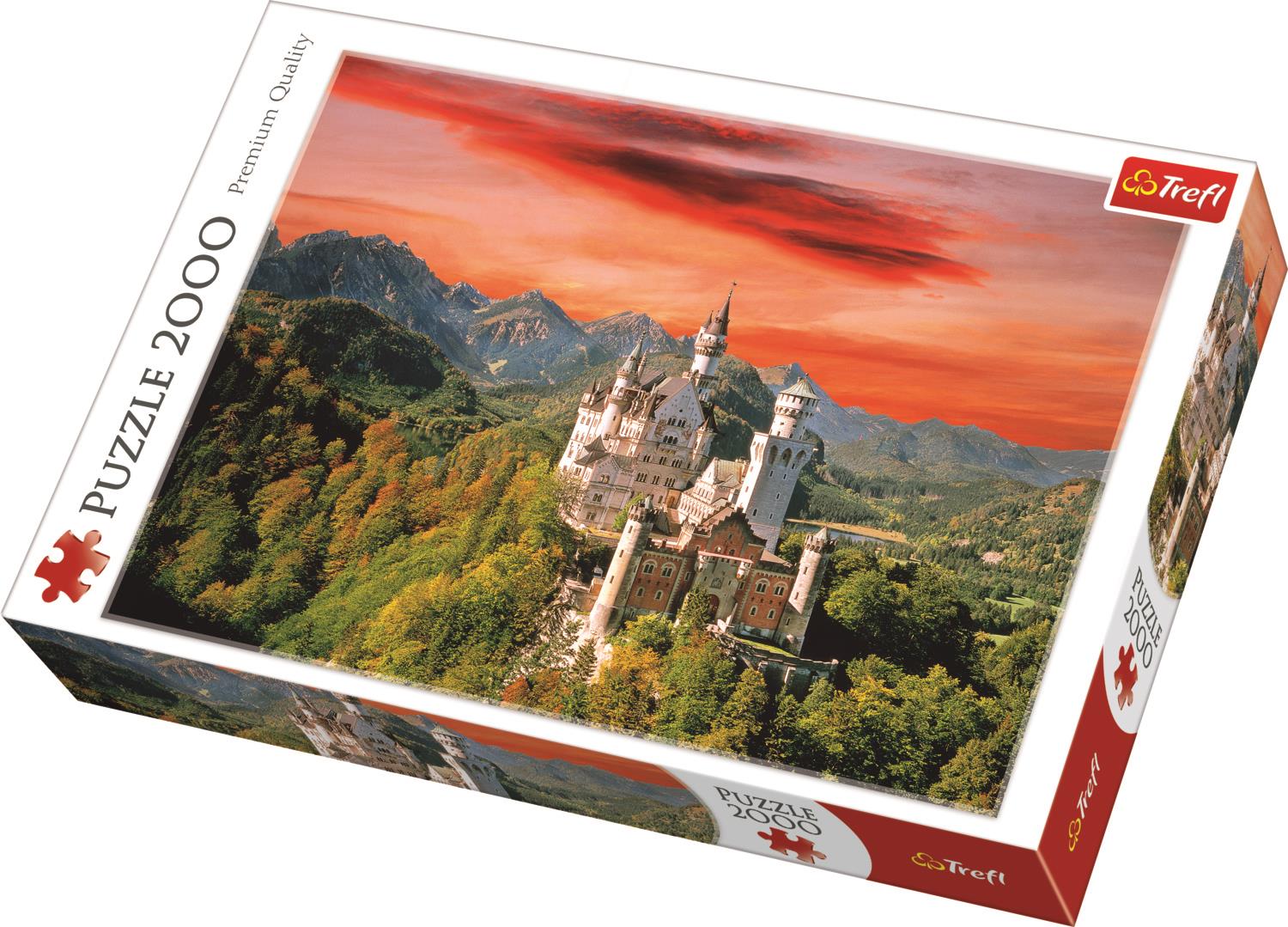 Trefl Puzzle 27050 Neuschwanstein Castle 2000 Parça Puzzle