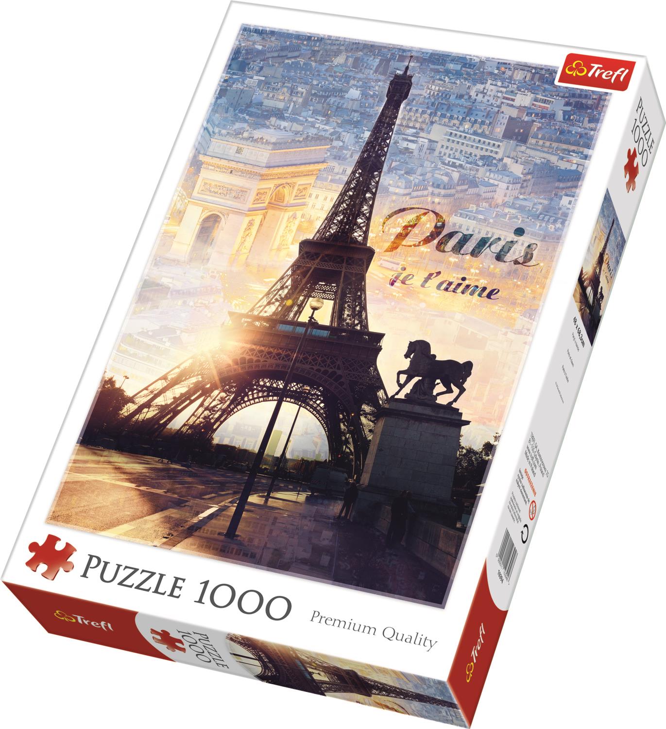 Trefl Puzzle 10394 Paris At Dawn 1000 Parça Puzzle