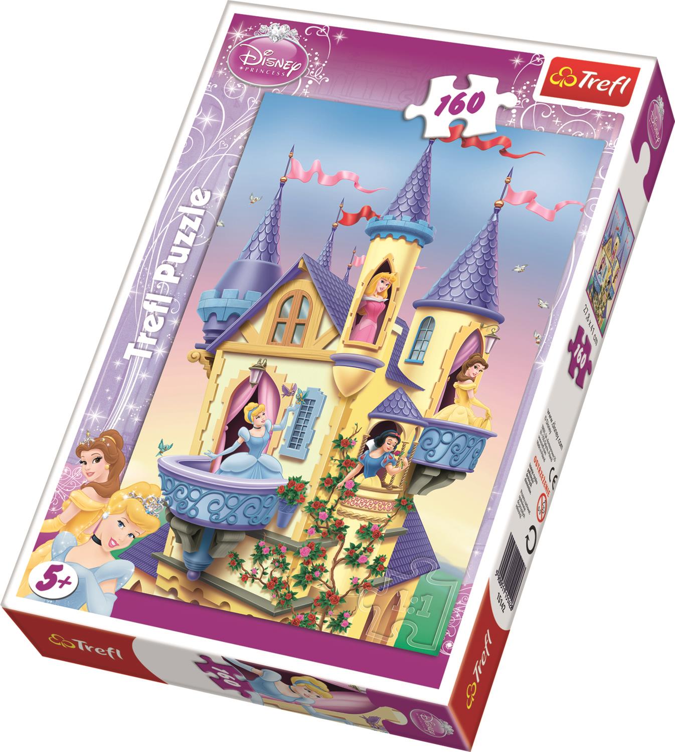 Trefl Çocuk Puzzle 15142 Princess Palace Of Disney Princess, Disney 160 Parça Puzzle