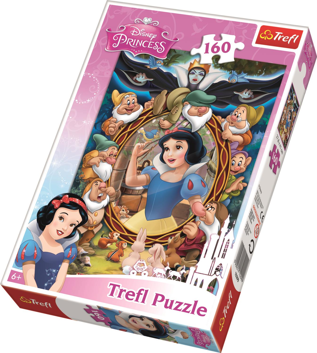 Trefl Çocuk Puzzle 15299 Princess Snow White Collage, Disney 160 Parça Puzzle