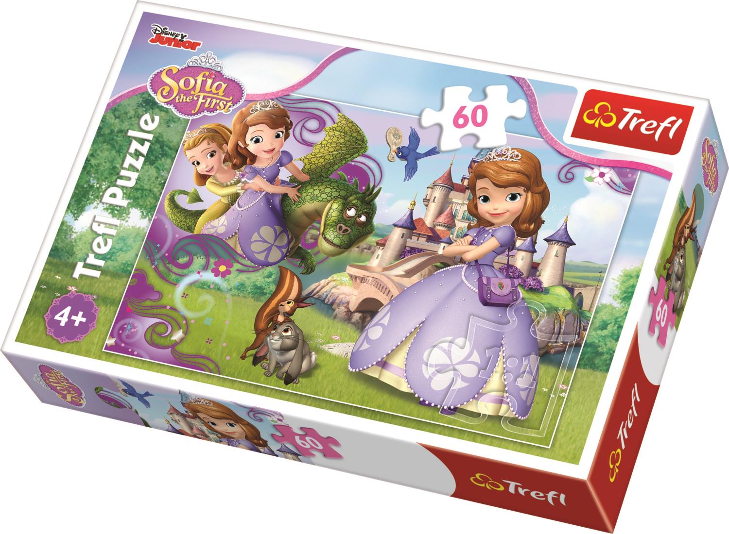 Trefl Çocuk Puzzle 17313 Princess Sofia Adventures, Disney 60 Parça Puzzle