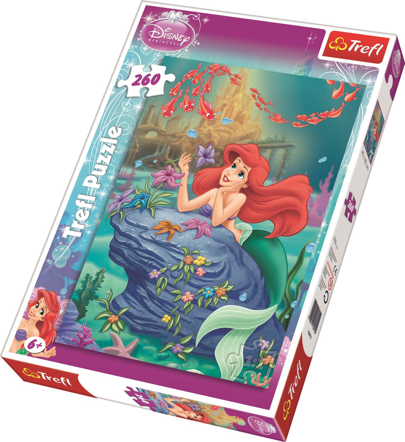Trefl Çocuk Puzzle 13072 Princess The Little Mermaid, Disney 260 Parça Puzzle