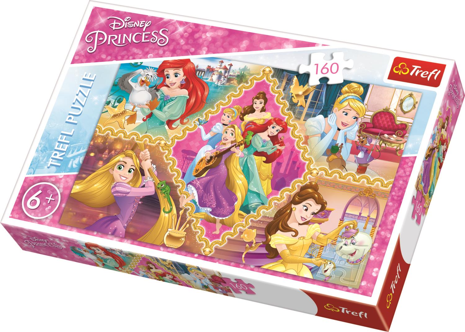 Trefl Çocuk Puzzle 15358 Princesses Adventures, Disney 160 Parça Puzzle