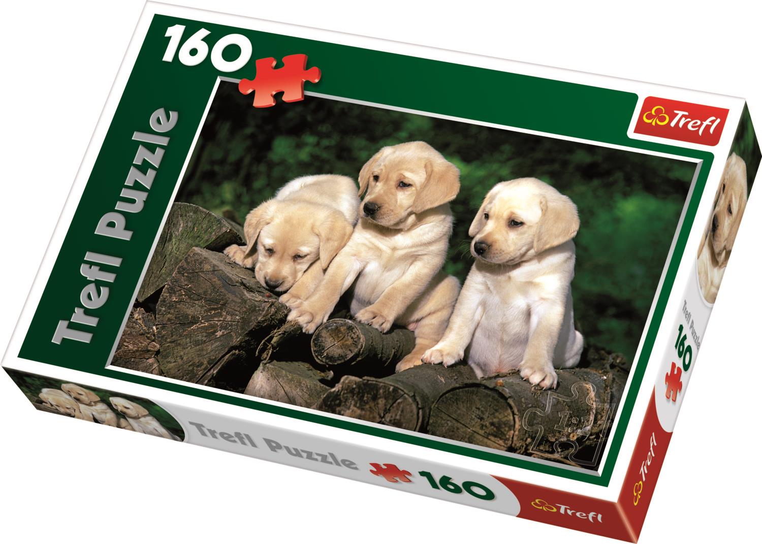 Trefl Çocuk Puzzle 15157 Puppy Labradors 160 Parça Puzzle