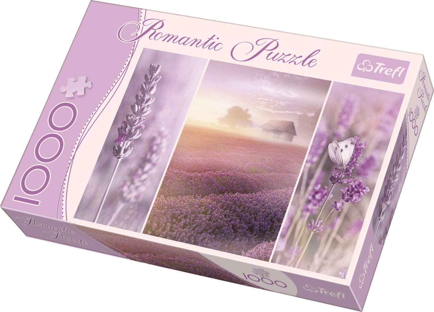 Trefl Puzzle 10411 Romantic Lavender Fields 1000 Parça Puzzle