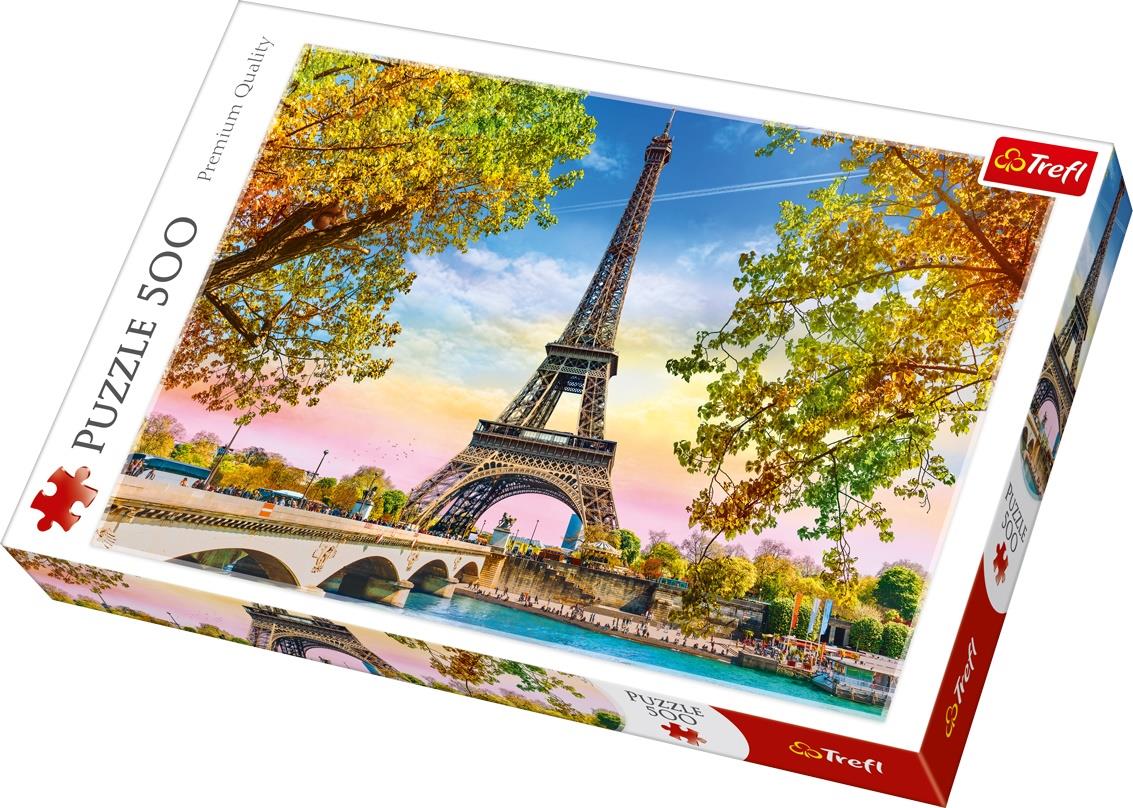 Trefl Puzzle 37330 Romantic Paris 500 Parça Puzzle 