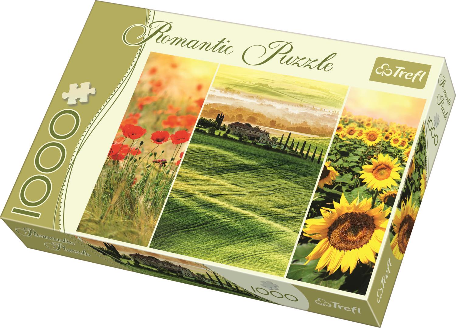 Trefl Puzzle 10410 Romantic Sunny Tuscany 1000 Parça Puzzle