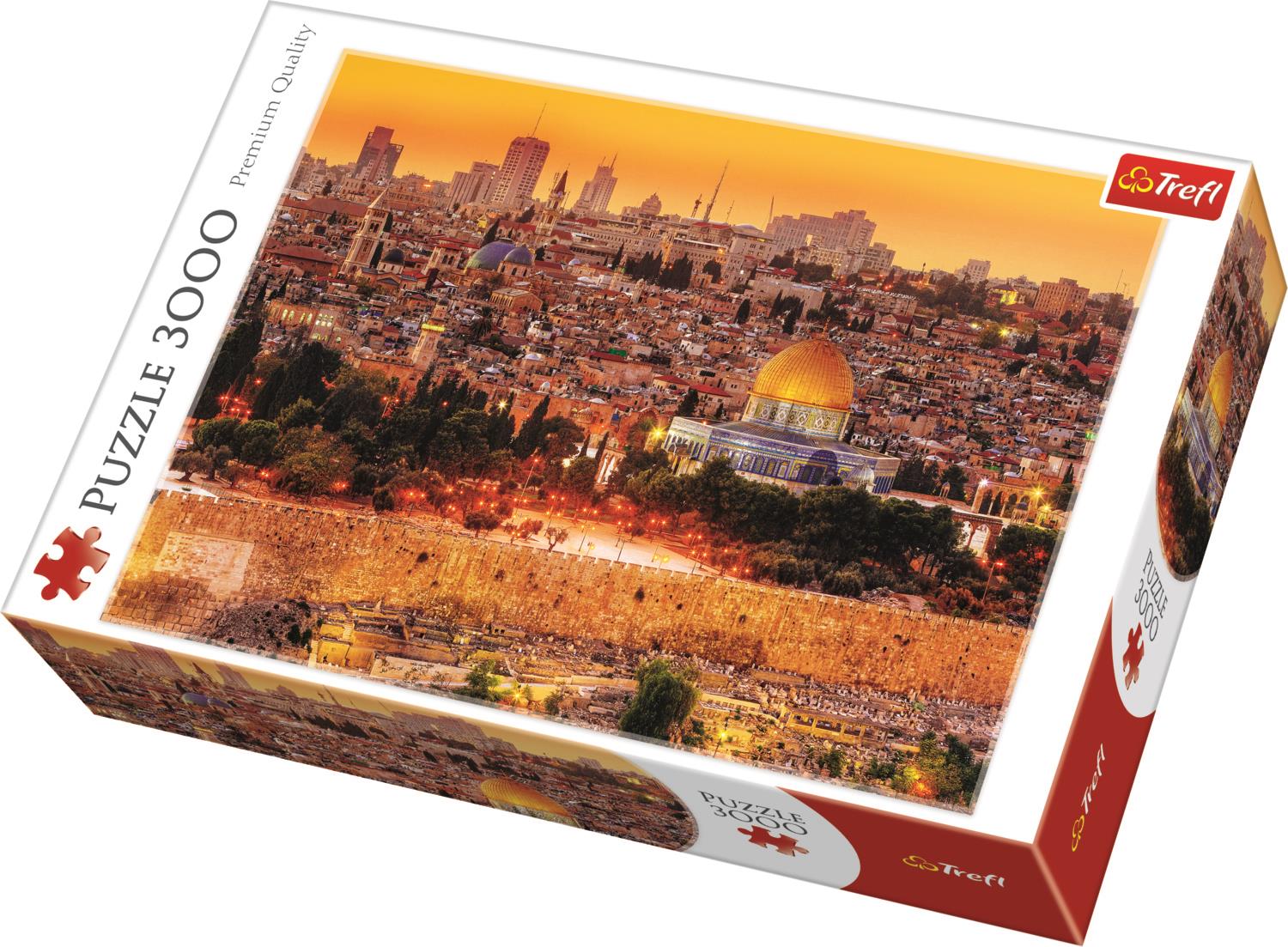 Trefl Puzzle 33032 Roofs Of Jerusalem 3000 Parça Puzzle