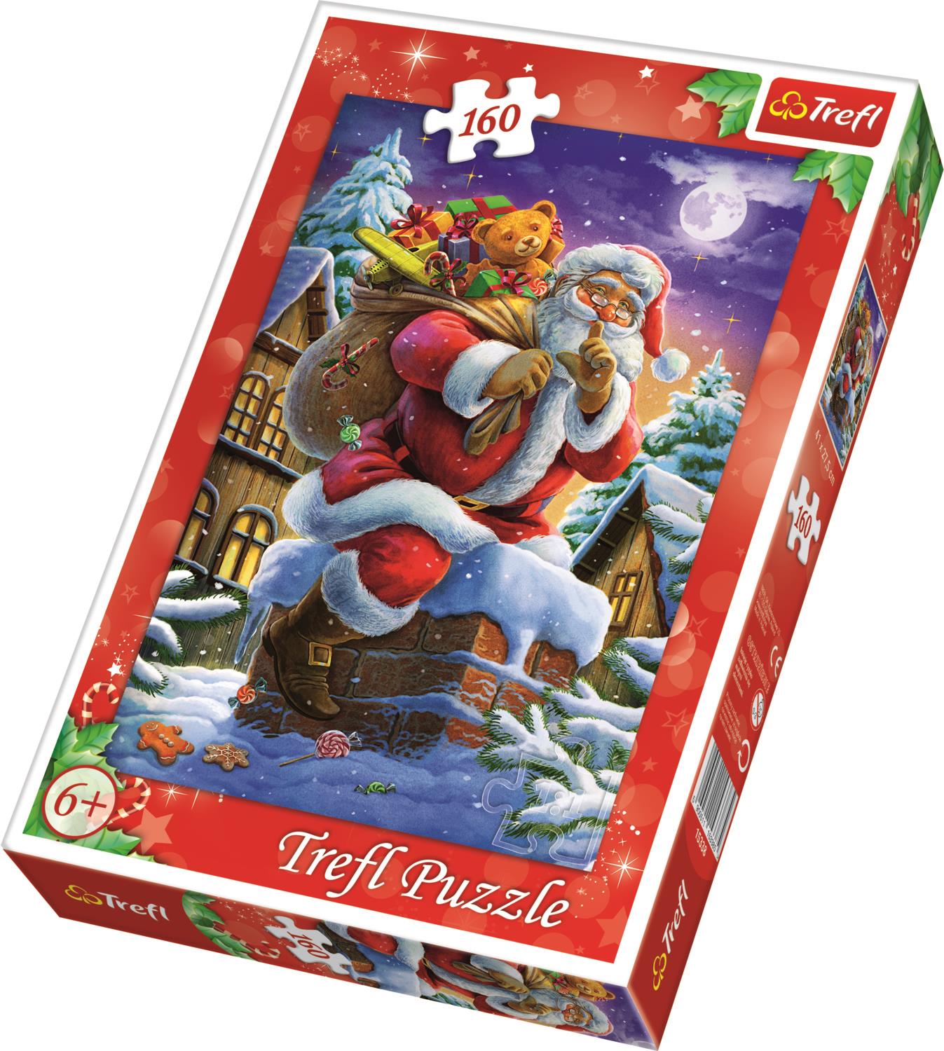 Trefl Çocuk Puzzle 15338 Santa Claus 160 Parça Puzzle