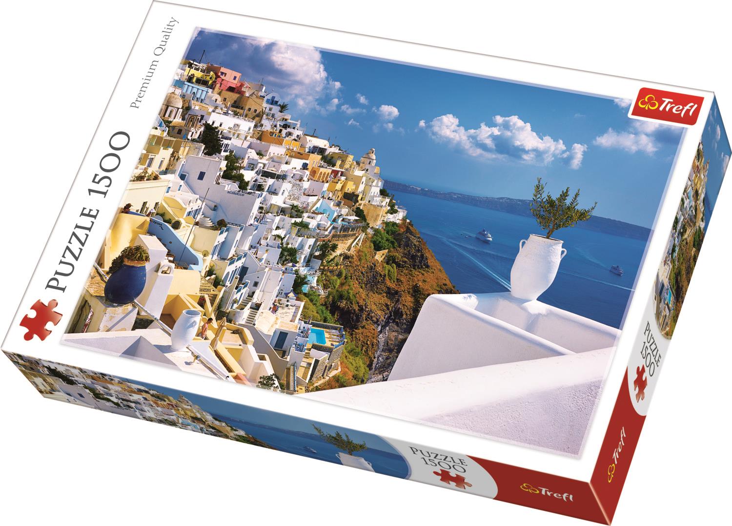 Trefl Puzzle 26119 Santorini, Greece 1500 Parça Puzzle