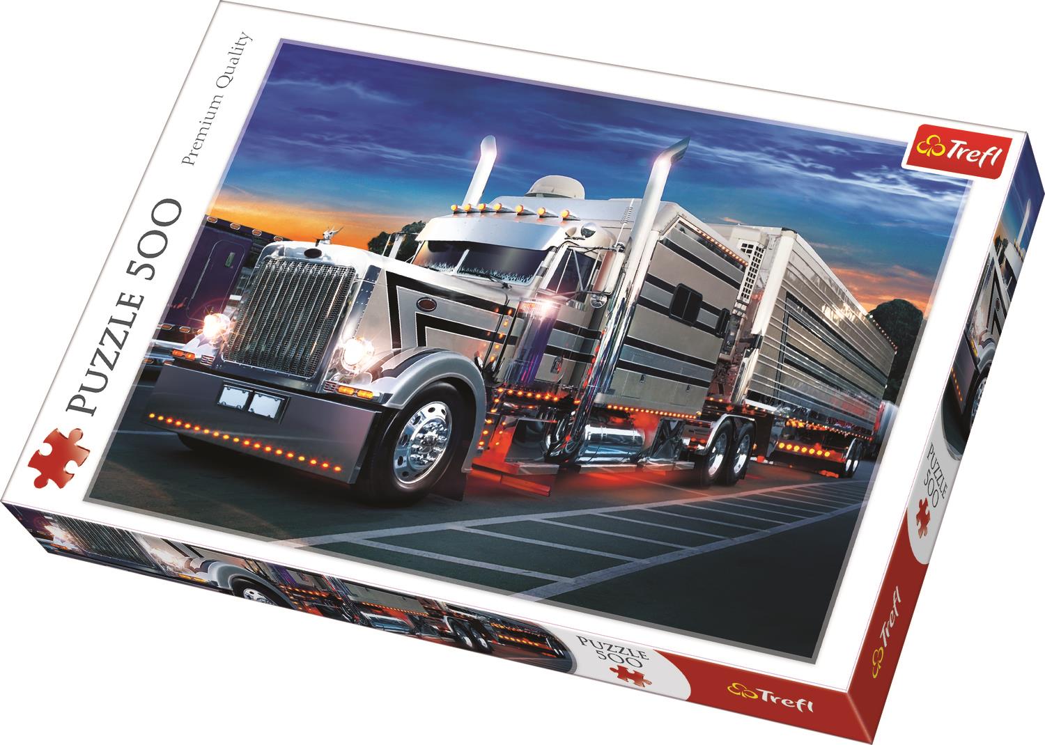 Trefl Puzzle 37121 Silver Truck 500 Parça Puzzle