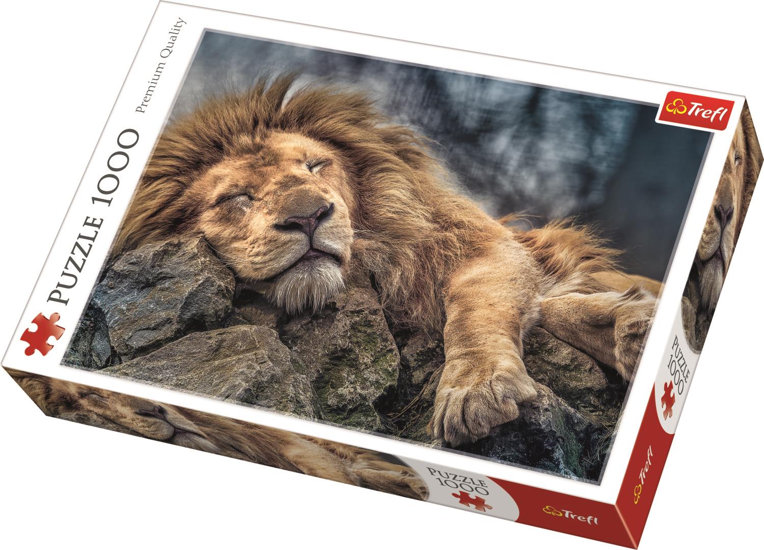 Trefl Puzzle 10447 Sleeping Lion 1000 Parça Puzzle