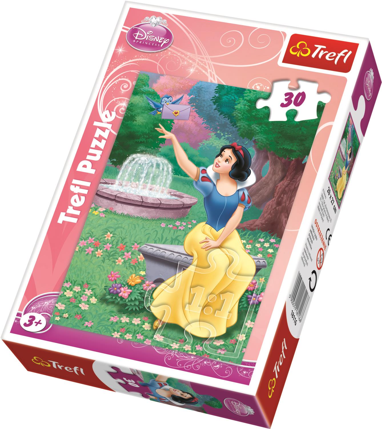 Trefl Çocuk Puzzle 18116 Snow White Letter From Prince, Disney 30 Parça Puzzle