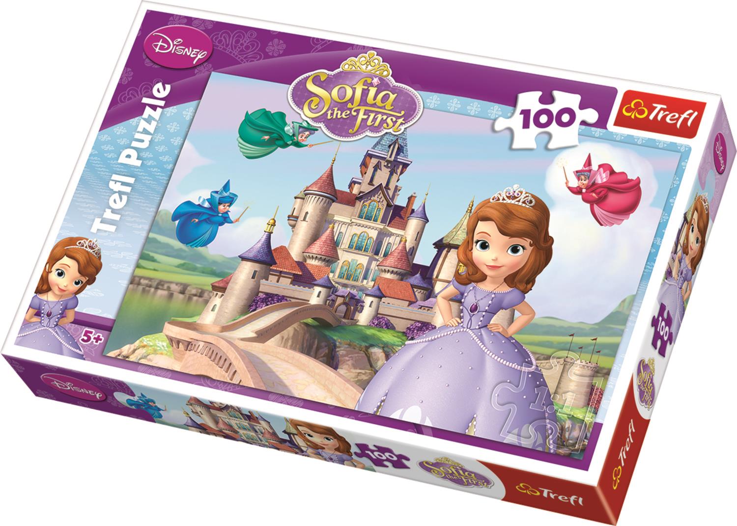 Trefl Çocuk Puzzle 16226 Sofia The First, Disney 100 Parça Puzzle