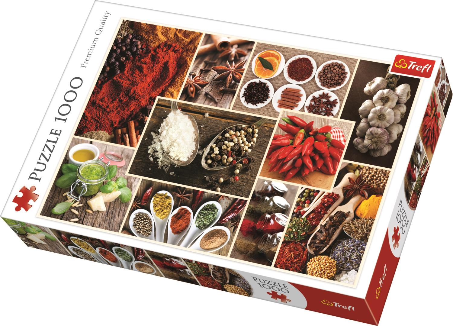 Trefl Puzzle 10470 Spices, Collage 1000 Parça Puzzle