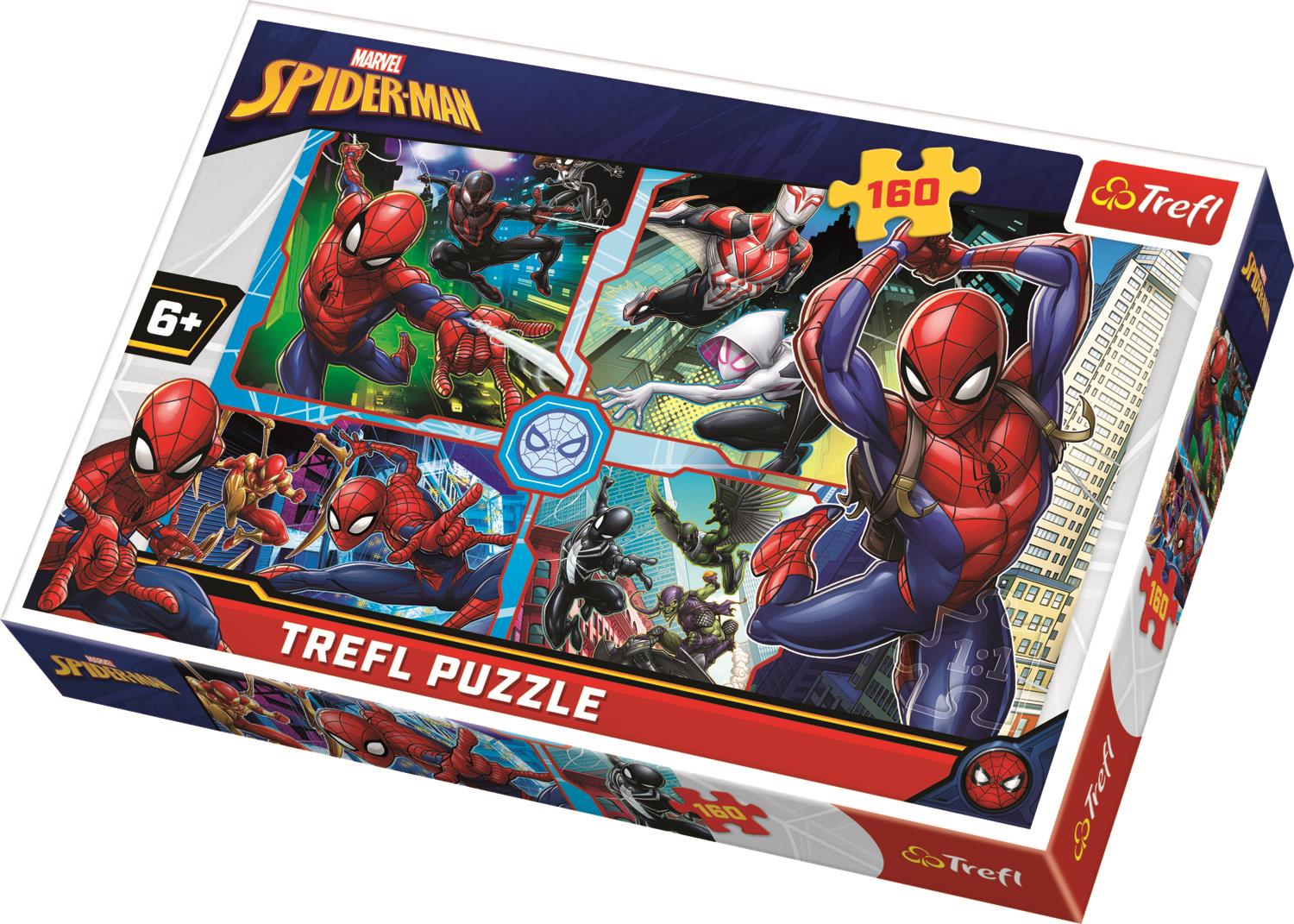 Trefl Çocuk Puzzle 15357 Spiderman To The Rescue, Marvel 160 Parça Puzzle