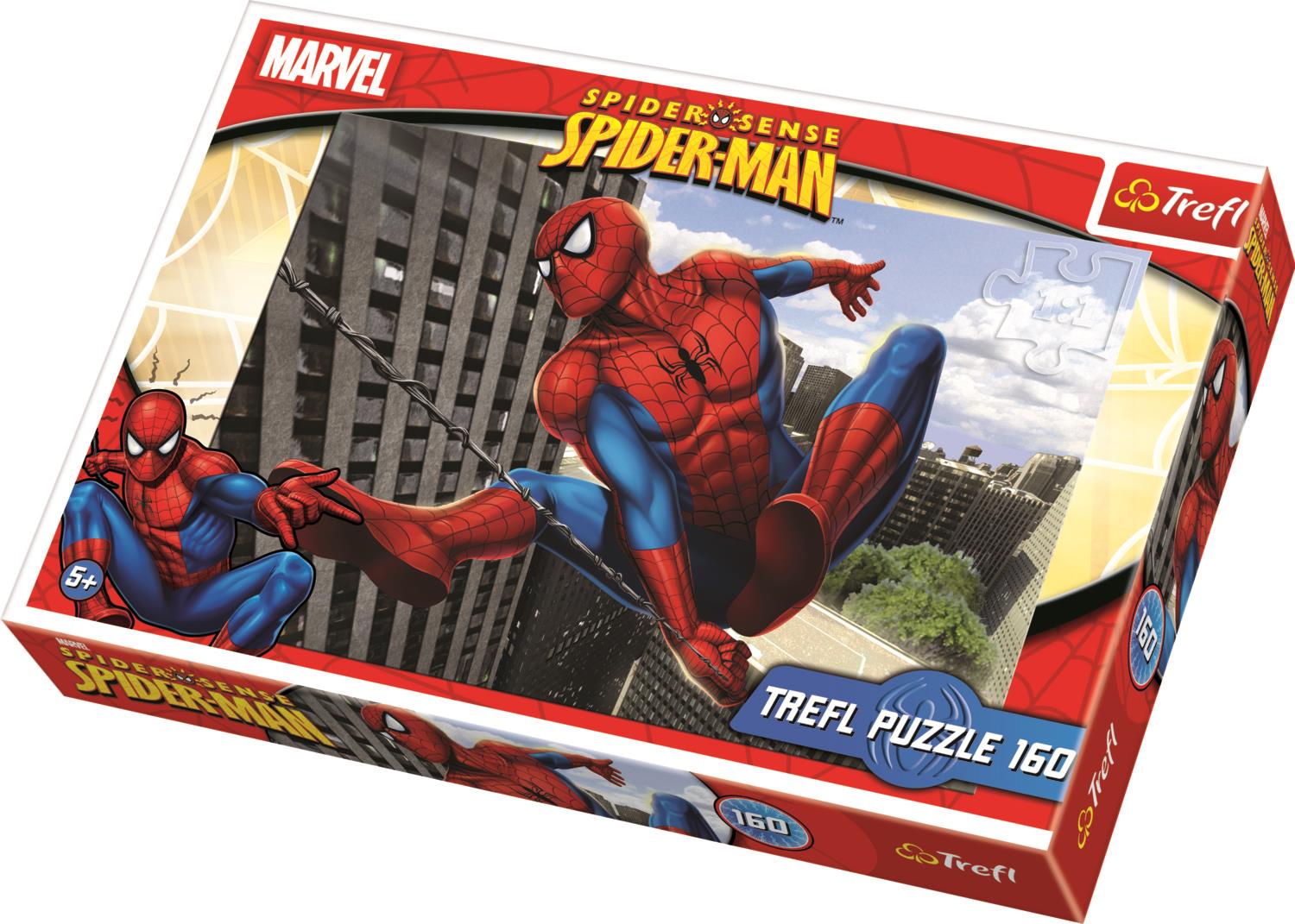 Trefl Çocuk Puzzle 15221 Spiderman, Marvel 160 Parça Puzzle