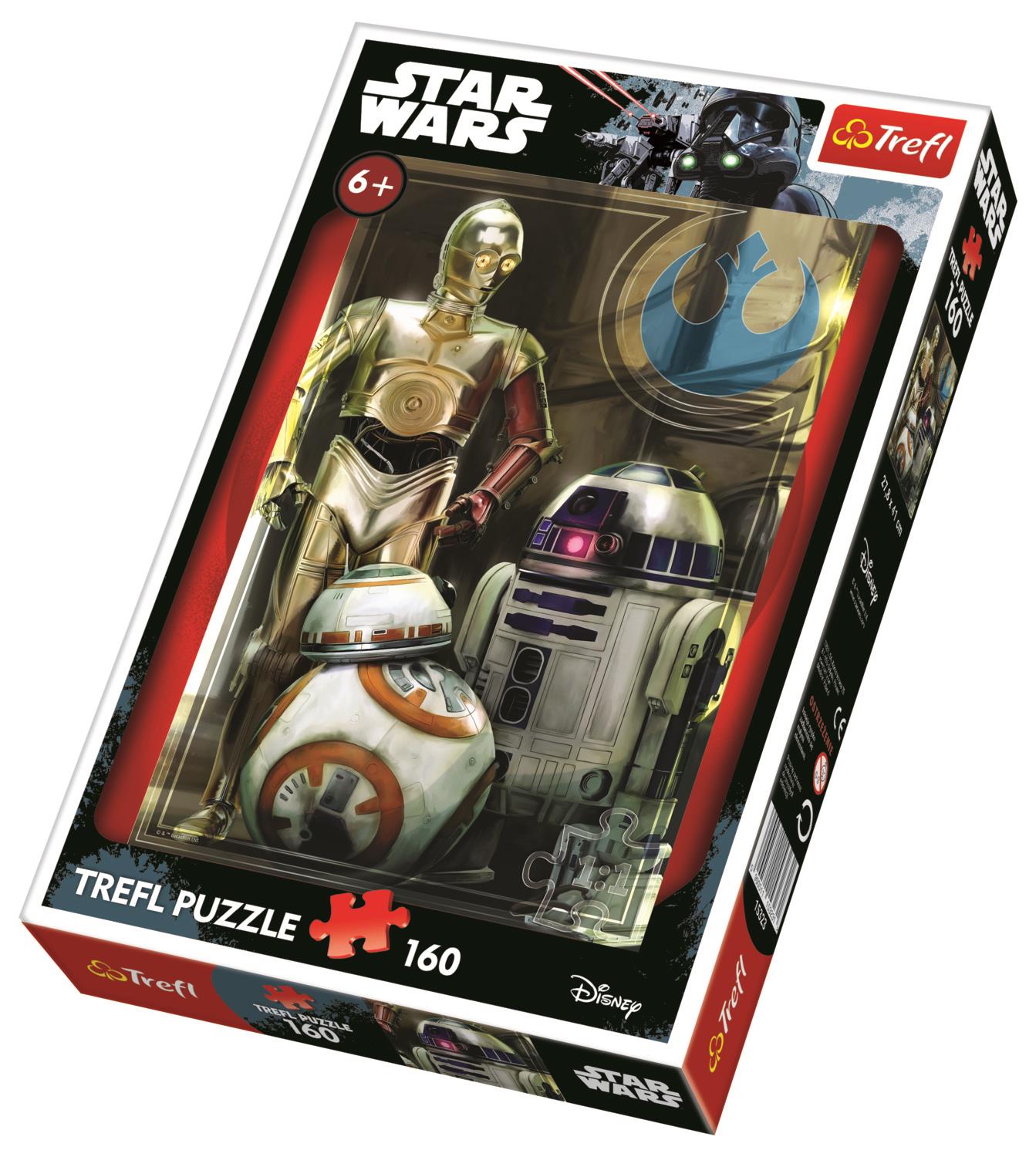 Trefl Çocuk Puzzle 15323 Star Wars Episode VII: Force Awakens, Droids, Disney 160 Parça Puzzle