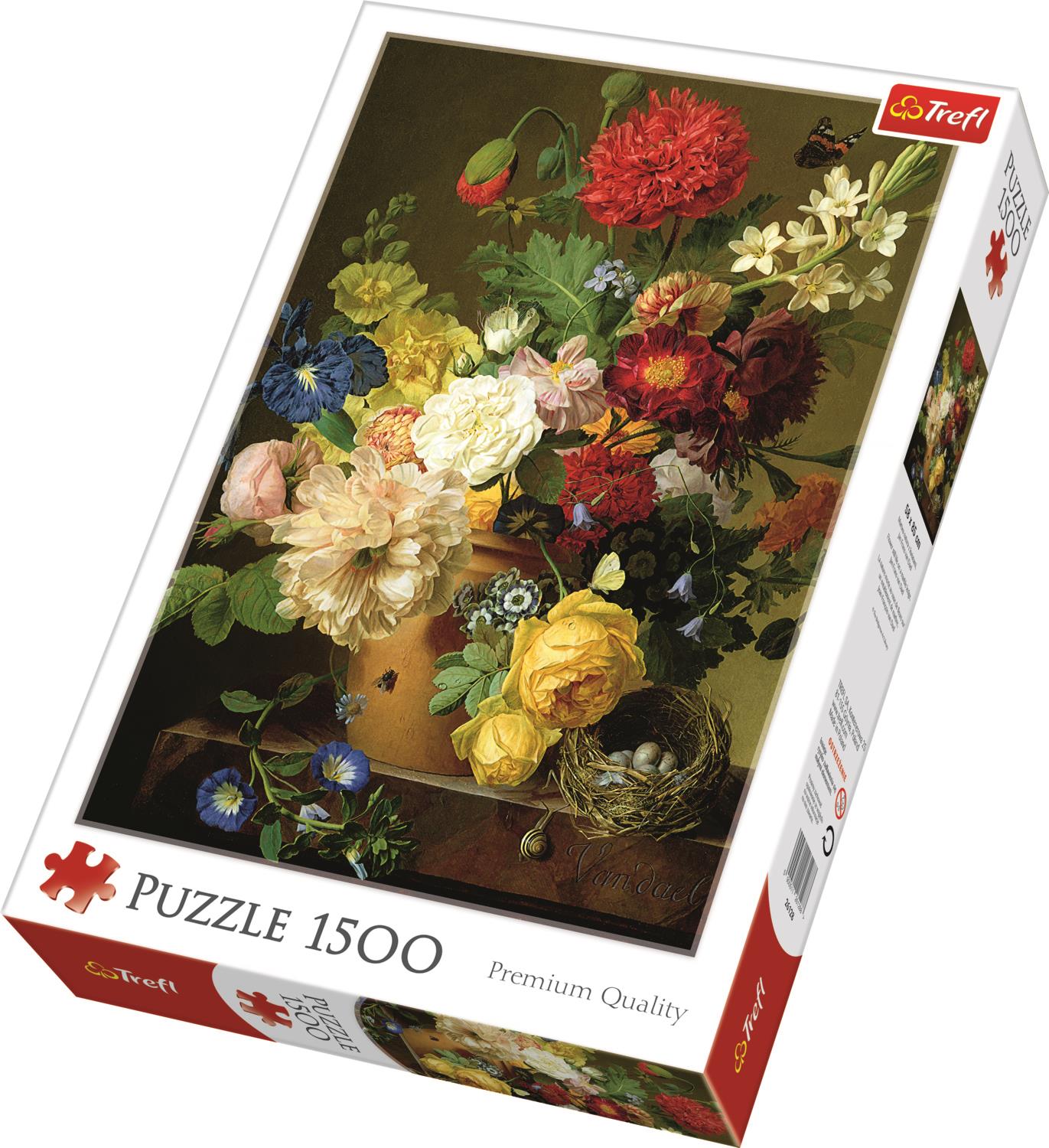 Trefl Puzzle 26120 Still Life With Flowers 1500 Parça Puzzle