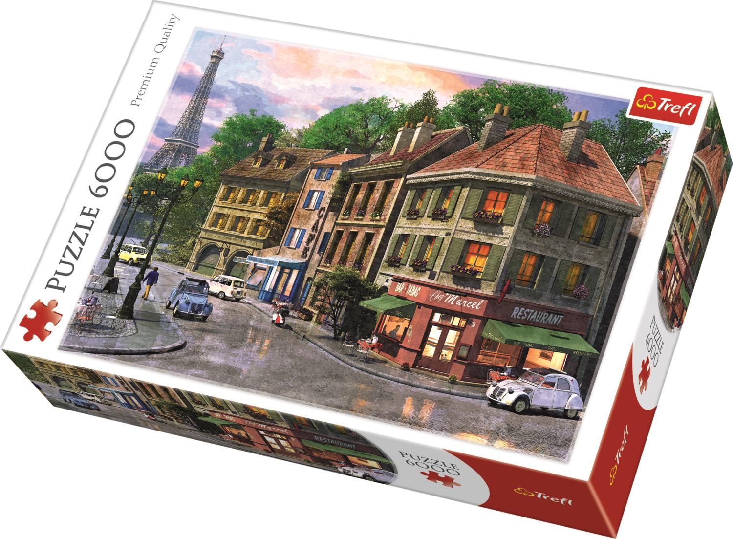 Trefl Puzzle 65001 Street Of Paris 6000 Parça Puzzle