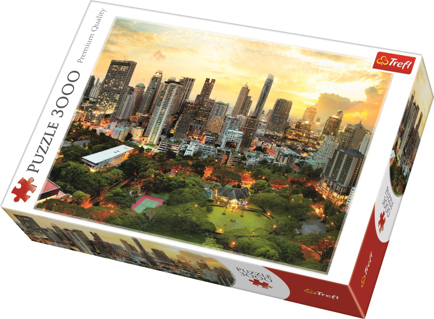 Trefl Puzzle 33060 Sunset In Bangkok 3000 Parça Puzzle