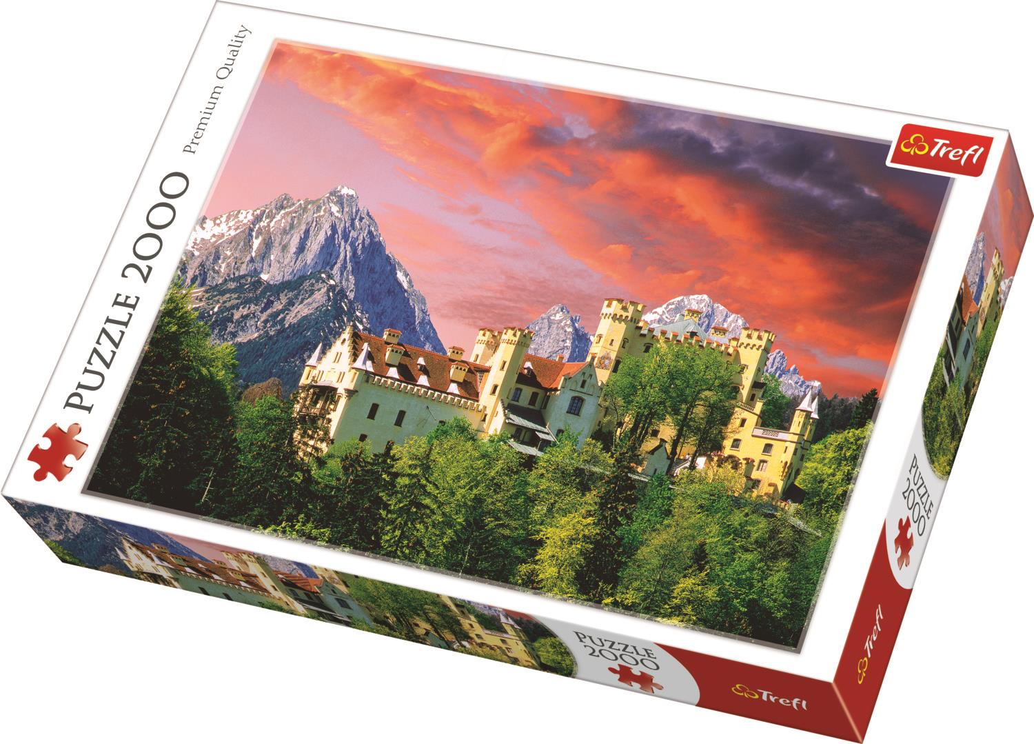 Trefl Puzzle 27053 The Hohenschwangau Castle, Bavari 2000 Parça Puzzle