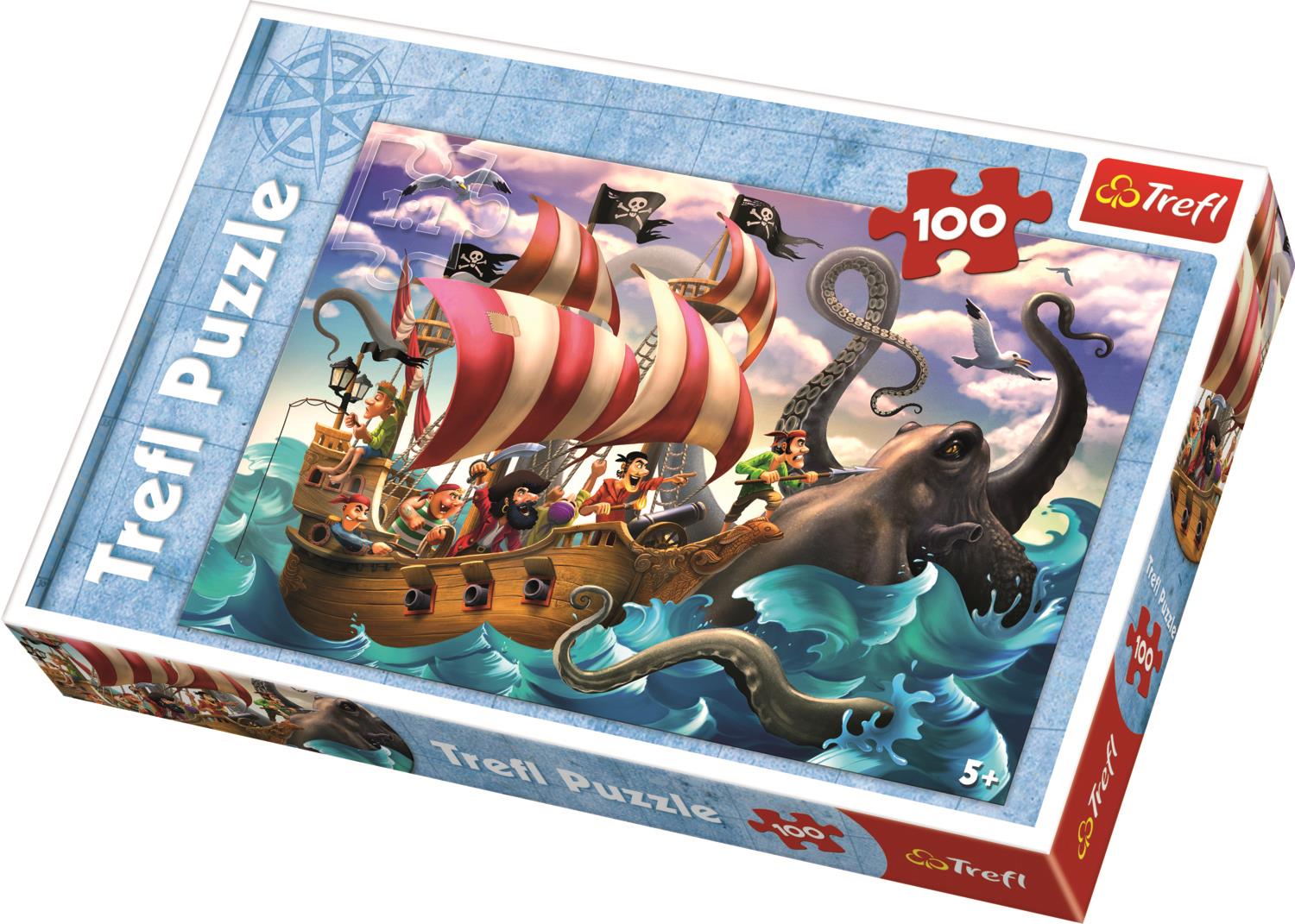 Trefl Çocuk Puzzle 16278 The Sea Battle 100 Parça Puzzle