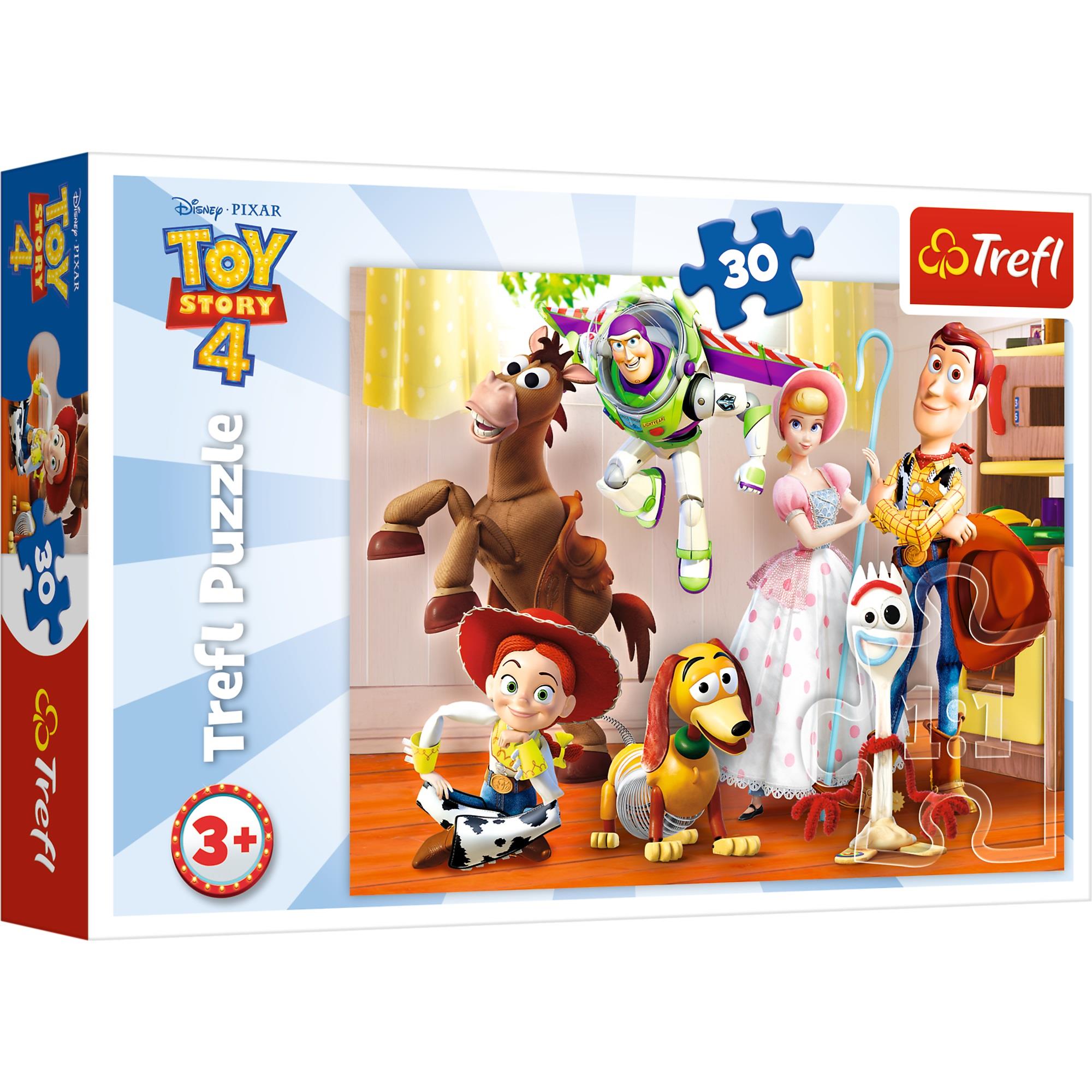 Trefl Çocuk Puzzle 18243 Trefl Puzzle Toy Story, Ready To Play 30 Parça Puzzle 