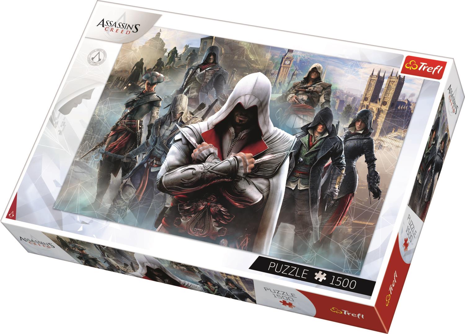 Trefl Puzzle 26142 Ubisoft Assassin's Creed, Collage 1500 Parça Puzzle
