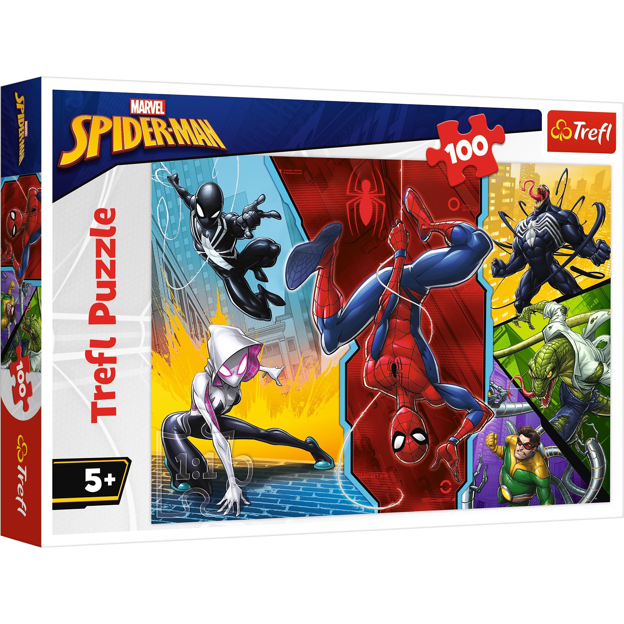 Trefl Puzzle Upside Down, Disney Marvel 100 Parça