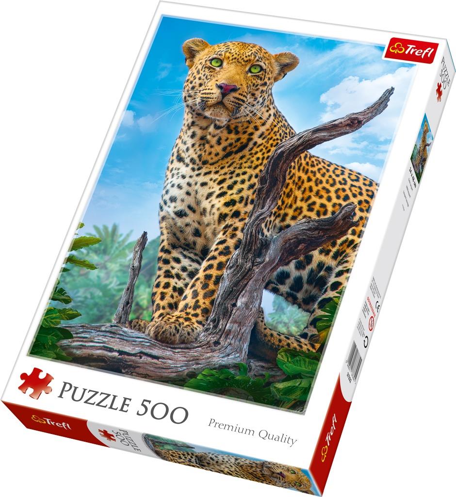 Trefl Puzzle 37332 Wild Leopard 500 Parça Puzzle